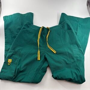 Wonder Wink Green Scrub Pants Medium